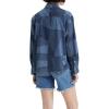 imageLevis Womens Dylan Relaxed Western Shirt Standard and PlusLaser Patch