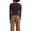 imageLevis Womens Graphic Long Sleeve Rickie TeeNew Minimal Sport Arched Logo Nancy Stripe