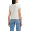 imageLevis Womens Graphic Ringer Mini TeeNew Sunset Valley Cloud Dancer