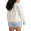 imageLevis Womens Graphic Standard Crewneck SweatshirtMountain Top Gardenia