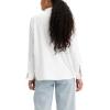 imageLevis Womens Harrison Raglan Shirt Standard and PlusBright White