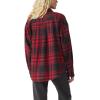 imageLevis Womens Henri FlannelKlinti Plaid Jet Black