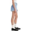 imageLevis Womens High Waisted Mom Shorts Also Available in PlusLight Indigo Stonewash