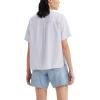 imageLevis Womens Joyce Short Sleeve Resort ShirtAudra Plaid Lavender Blue