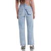 imageLevis Womens Ribcage Straight Ankle JeansLight Indigo Destructed