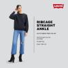 imageLevis Womens Ribcage Straight Ankle JeansLight Indigo Destructed