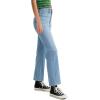 imageLevis Womens Ribcage Straight Ankle JeansMedium Indigo Worn in