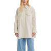 imageLevis Womens Dylan Relaxed Western Shirt Standard and PlusWhite Smoke