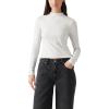 imageLevis Womens Effortless Long Sleeve Tee ShirtNew Orbit Heather Gray