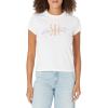 imageLevis Womens Graphic Ringer Mini Tee501 California Bright White