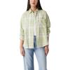 imageLevis Womens Henri FlannelGretchen Plaid Cameo Green