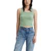 imageLevis Womens Honey Tank Standard and PlusGranite Green