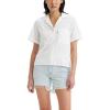 imageLevis Womens Joyce Short Sleeve Resort ShirtBright White Eyelet Bright White