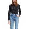 imageLevis Womens Ultimate Western Shirt Also Available in PlusBlack Rose