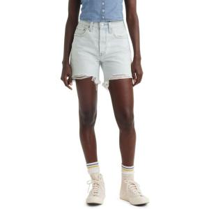 imageLevis Womens 501 Mid Thigh ShortFade Off
