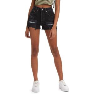 imageLevis Womens 501 Original Shorts Also Available in PlusBlack  Destructed