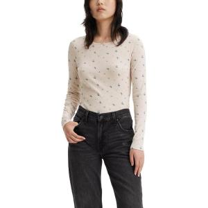 imageLevis Womens Arden Tie Front TopLola Floral Rainy Day
