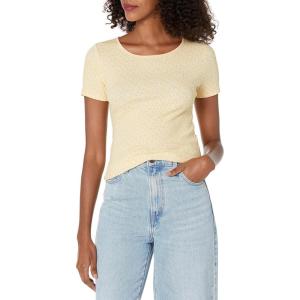 imageLevis Womens Honey Short Sleeve ShirtEvelyn Floral Almond Cream