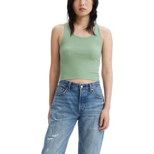 imageLevis Womens Honey Tank Standard and PlusGranite Green