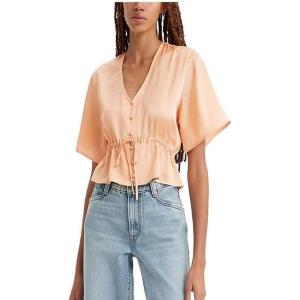 imageLevis Womens Lindy Short Sleeve BlouseAlmond Cream