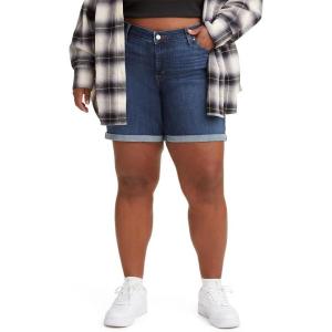 imageLevis Womens Mid Length ShortsLapis Smile  Medium Indigo