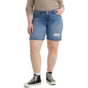 imageLevis Womens Mid Length ShortsNew What Are We Plus