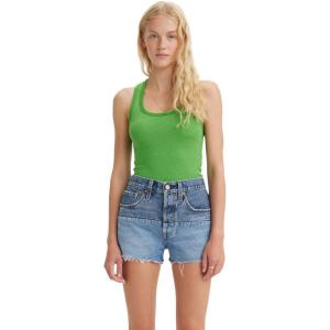 imageLevis Womens Plus Size Honey TankNew Peppercorn Stripe Online Lime Stripe