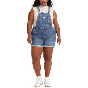 imageLevis Womens Vintage Shortalls Also Available in PlusIndigo Minute  Medium Indigo