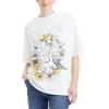 imageLevis Womens Perfect Graphic Tee ShirtLost Coast Bright White