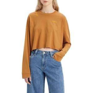 imageLevis Womens Perfect Graphic Tee ShirtSport Logo 20 Hits Chipmunk