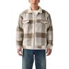 imageLevis mens Relaxed Fit TruckerNew Laredo Plaid Drizzle Non Stretch