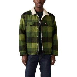 imageLevis mens Relaxed Fit TruckerNew Laredo Plaid Duffel Bag Non Stretch