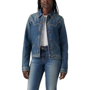 imageLevis Womens Original Trucker BlingNew Show on the Road Non Stretch