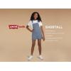 imageLevis babyboys And Baby Denim ShortallRose Shadow