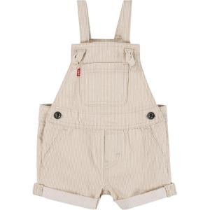 imageLevis babyboys And Baby Denim ShortallIrish Cream