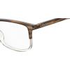 imageLevis Mens LV 5019 Rectangular Prescription Eyewear Frames Brown HornDemo Lens 54 mm 19mm