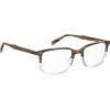 imageLevis Mens LV 5019 Rectangular Prescription Eyewear Frames Brown HornDemo Lens 54 mm 19mm