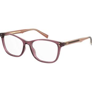 imageLevis Womens Lv 5015 Square Prescription Eyeglass FramesPinkDemo Lens