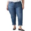 imageLevis Womens MidRise Boyfriend Jeans Plus SizeNew So on Stretch