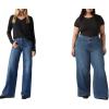 imageLevis Womens 318 Shaping Wide LegNew Cool Satisfaction Lightweight  Cool