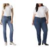 imageLevis Womens Classic Straight Jeans Also Available in PlusNew Up and Away Stretch