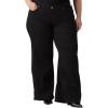 imageLevis Womens 318 Shaping Wide LegNew Soft Black Stretch
