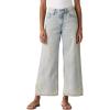 imageLevis Womens Middy Wide Leg Ankle JeansNew a Little Hazy Lightweight Nonstretch