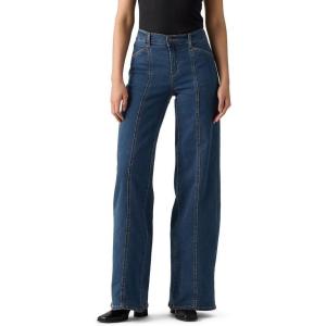 imageLevis Womens 318 Shaping Wide LegNew is It Denim
