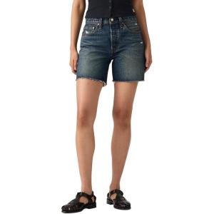 imageLevis Womens 501 MidThigh ShortsNew Trailing Leaves Shrinktofit