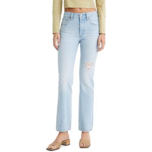 imageLevis Womens 501 Original Fit Jeans Also Available in PlusNew Light Indigo Destructed