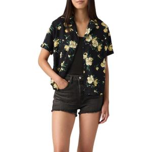 imageLevis Womens Bennie Camp Shirt Also Available in PlusNew Floral Rattan