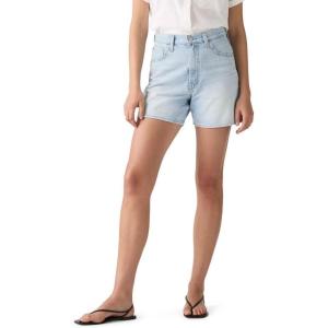 imageLevis Womens Cinch MidThigh ShortNew Abraided Art Non Stretch