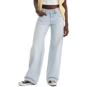 imageLevis Womens Superlow JeansAbraided Art