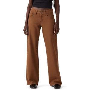 imageLevis Womens Superlow JeansNew Washed Bison Twill  Non Stretch